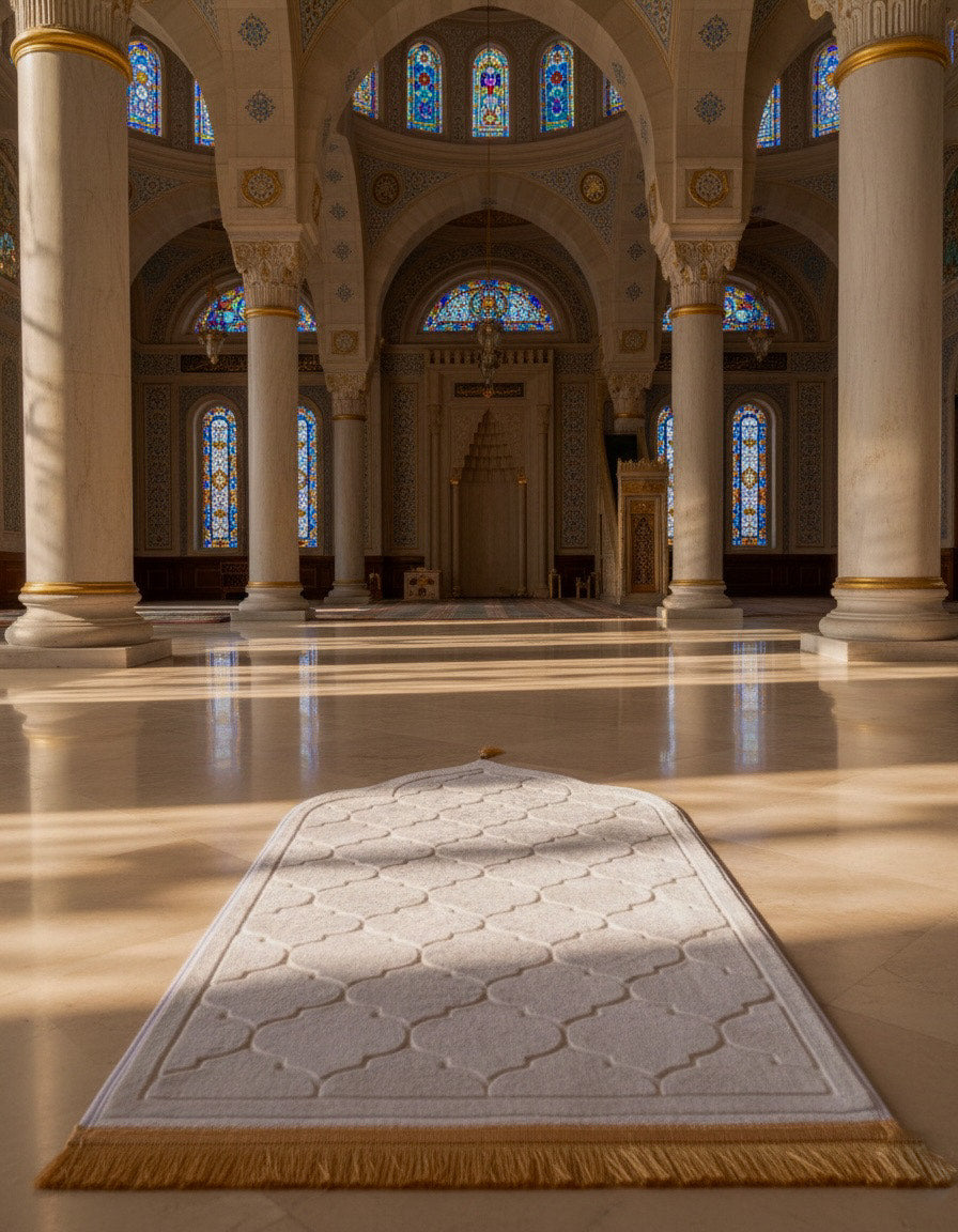 Gebetsteppich + MyDeen Verse - Behälter GRATIS dazu