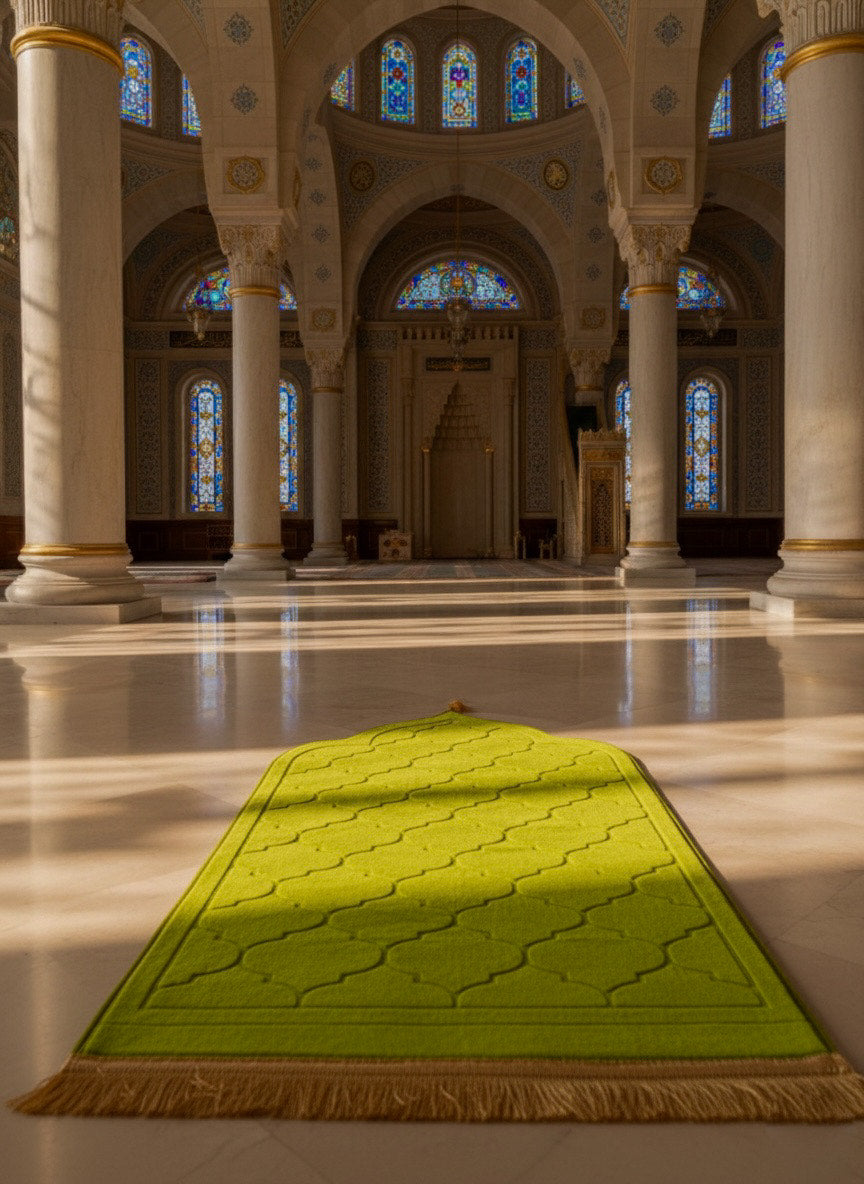 Gebetsteppich + MyDeen Verse - Behälter GRATIS dazu