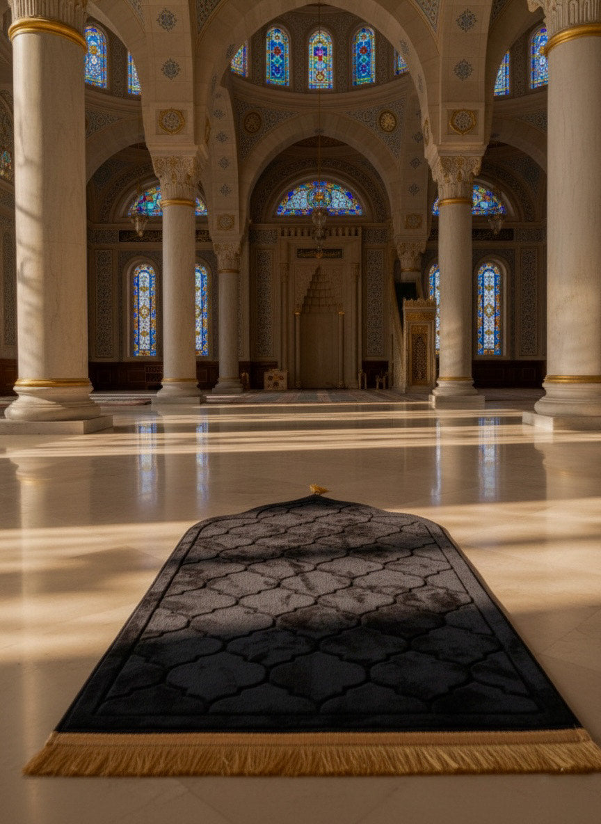 Gebetsteppich + MyDeen Verse - Behälter GRATIS dazu